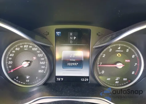 2017 Mercedes-Benz Glc 300 4Matic из США, поврежденный, VIN WDC0G4KB2HF156870